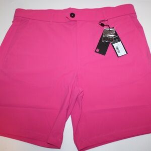 Greyson Golf Shorts Montauk Polyamide Glass Eye Pink NWT MSRP $118 Size 36 8"